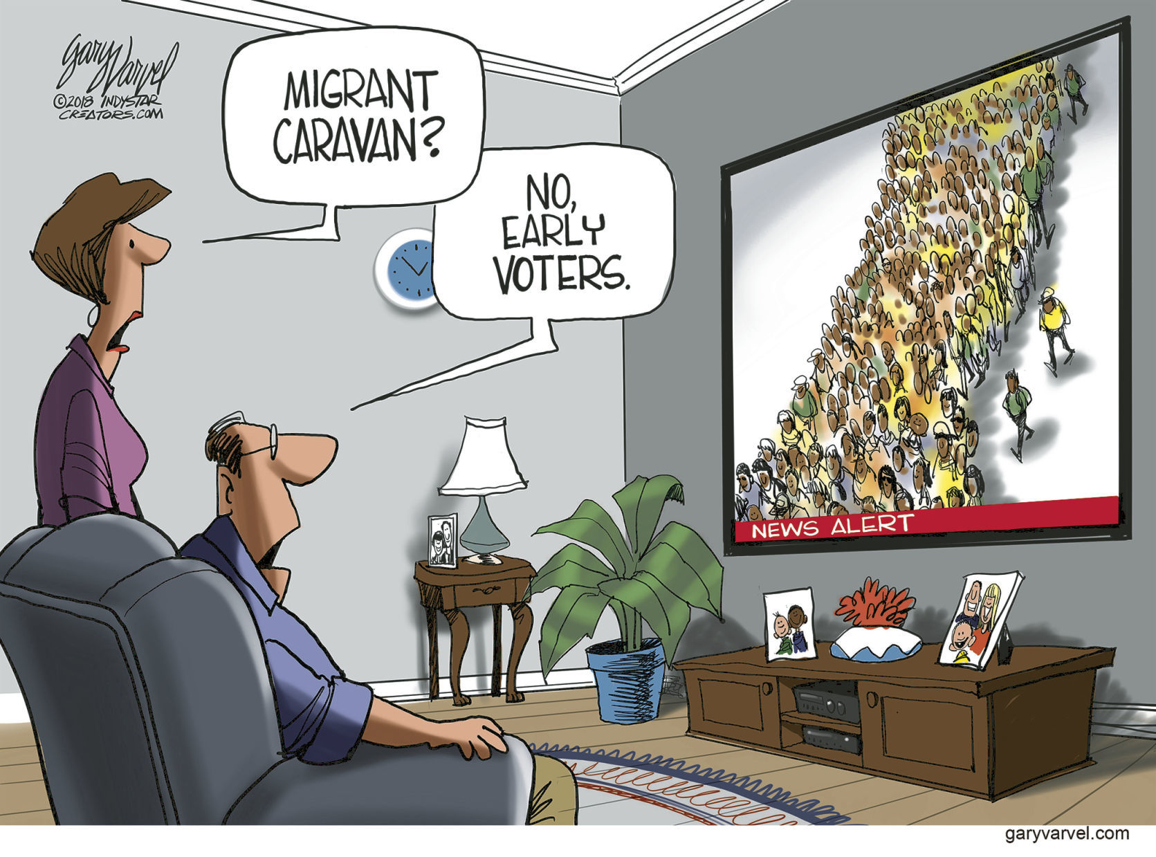 Saturday cartoon